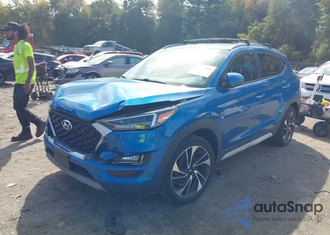 2020 Hyundai Tucson Sport z USA, uszkodzony, nr VIN KM8J3CAL4LU206064